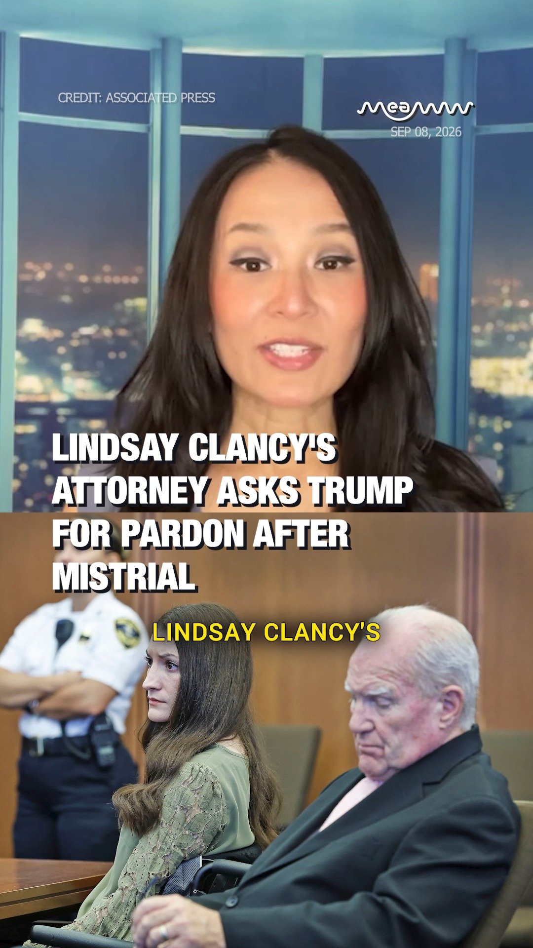 Lindsay Clancy's Attorney Asks Trump For Pardon After Mistrial.