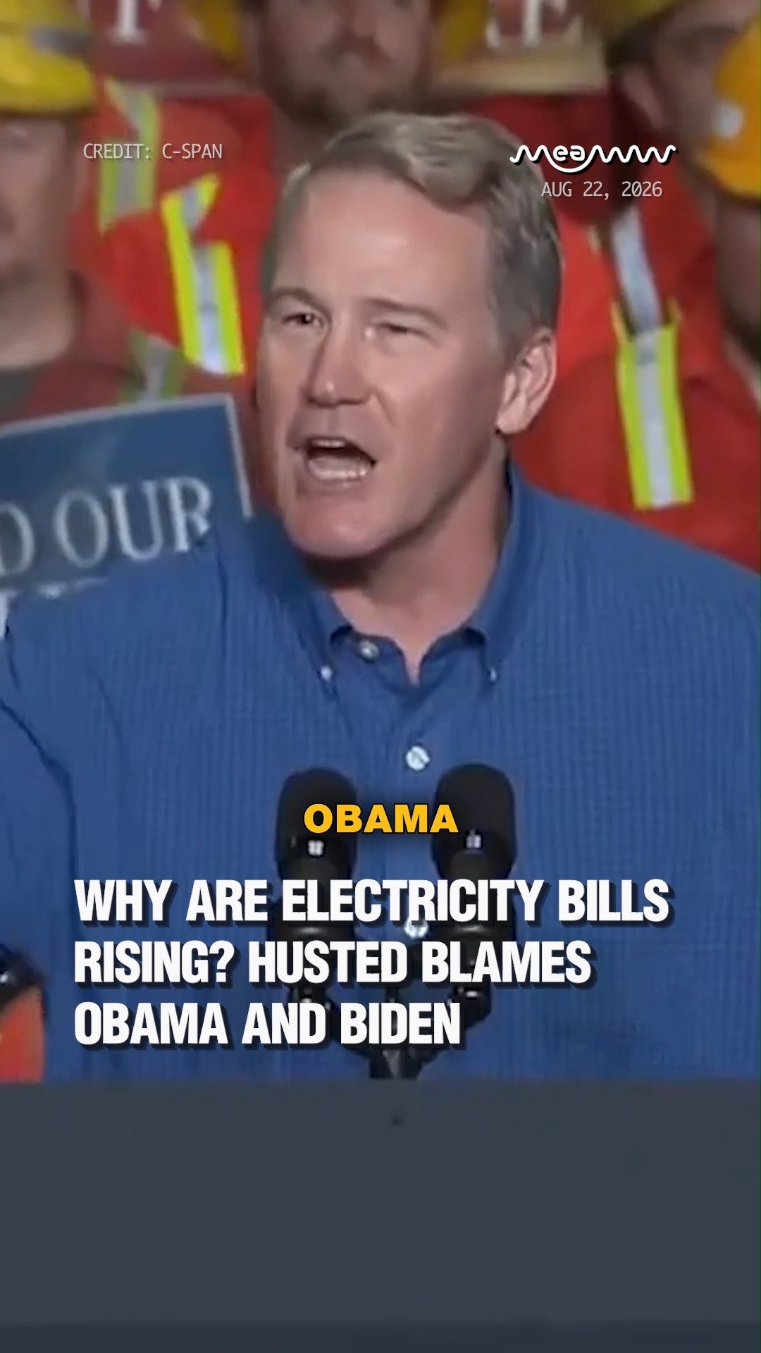 Why Are Electricity Bills Rising? Husted Blames Obama and Biden.