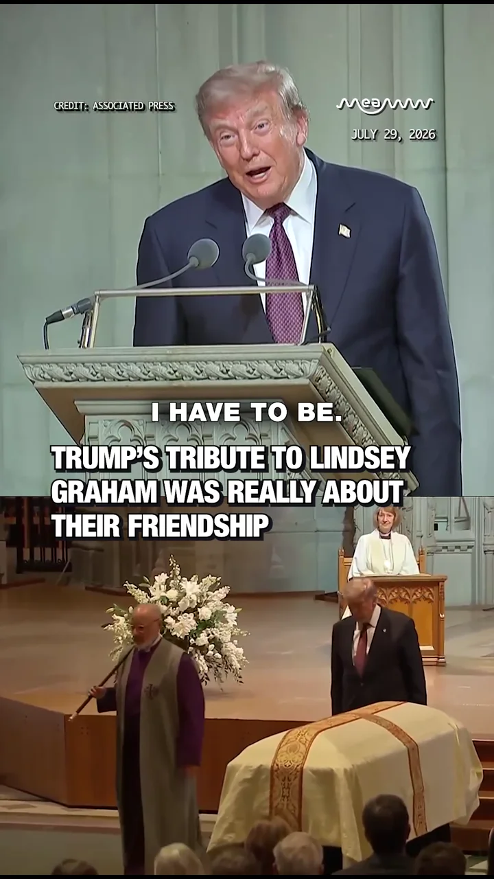 Trump’s Tribute to Lindsey Graham Was Really About Their Friendship.