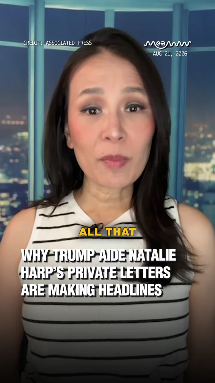Why Trump Aide Natalie Harp’s Private Letters Are Making Headlines.