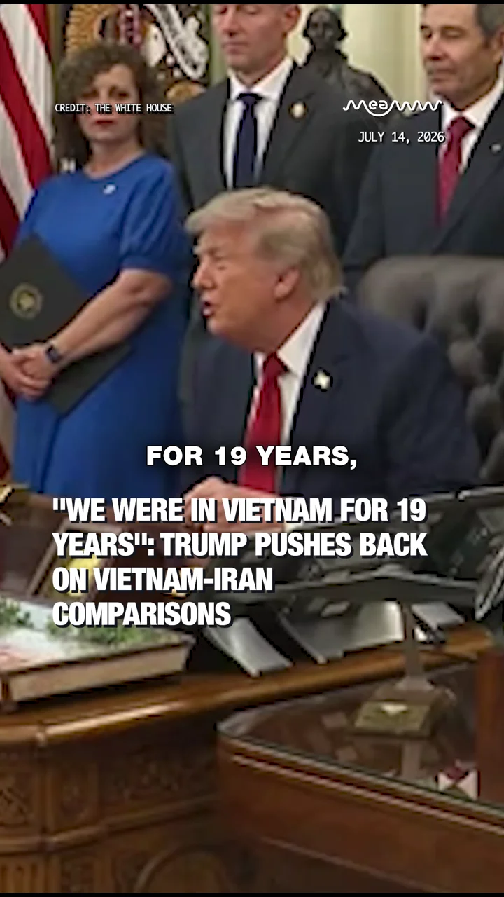 Trump Rejects Vietnam Comparisons Over Iran Conflict: 
