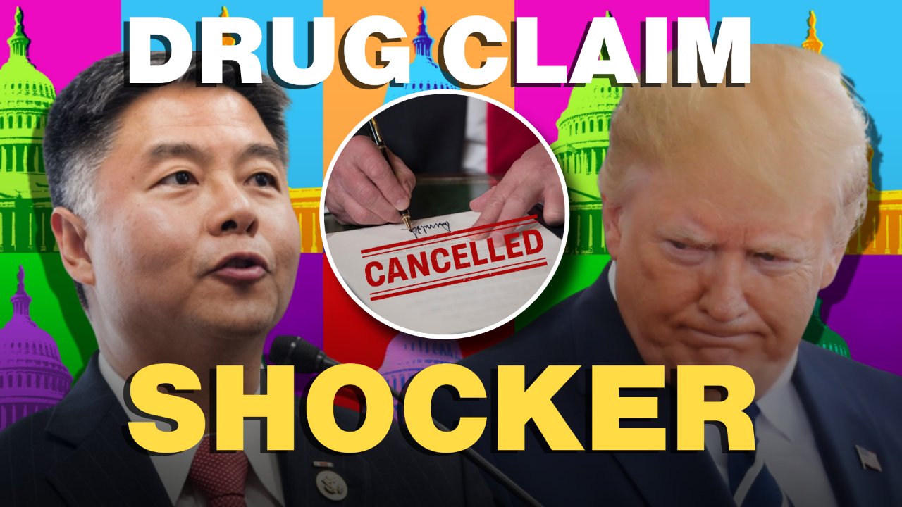 Watch: Ted Lieu Blasts Trump Over Canceled Bill Signing and Controversial Drug Remark
