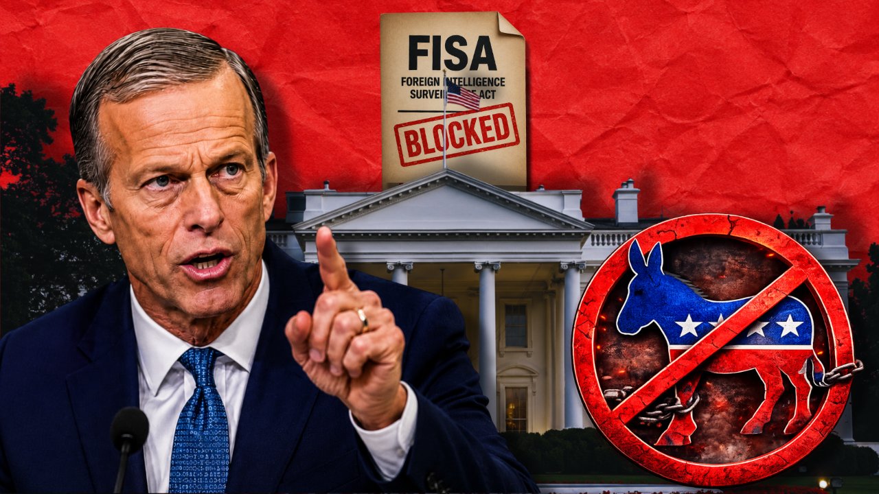 "Very Dangerous Proposition": John Thune Slams Senate Democrats for Blocking FISA Deal