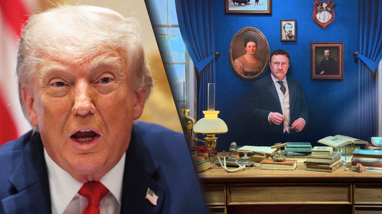 "Do You Consider Panama Canal Your Greatest Feat?" - Trump Talks to AI Teddy Roosevelt