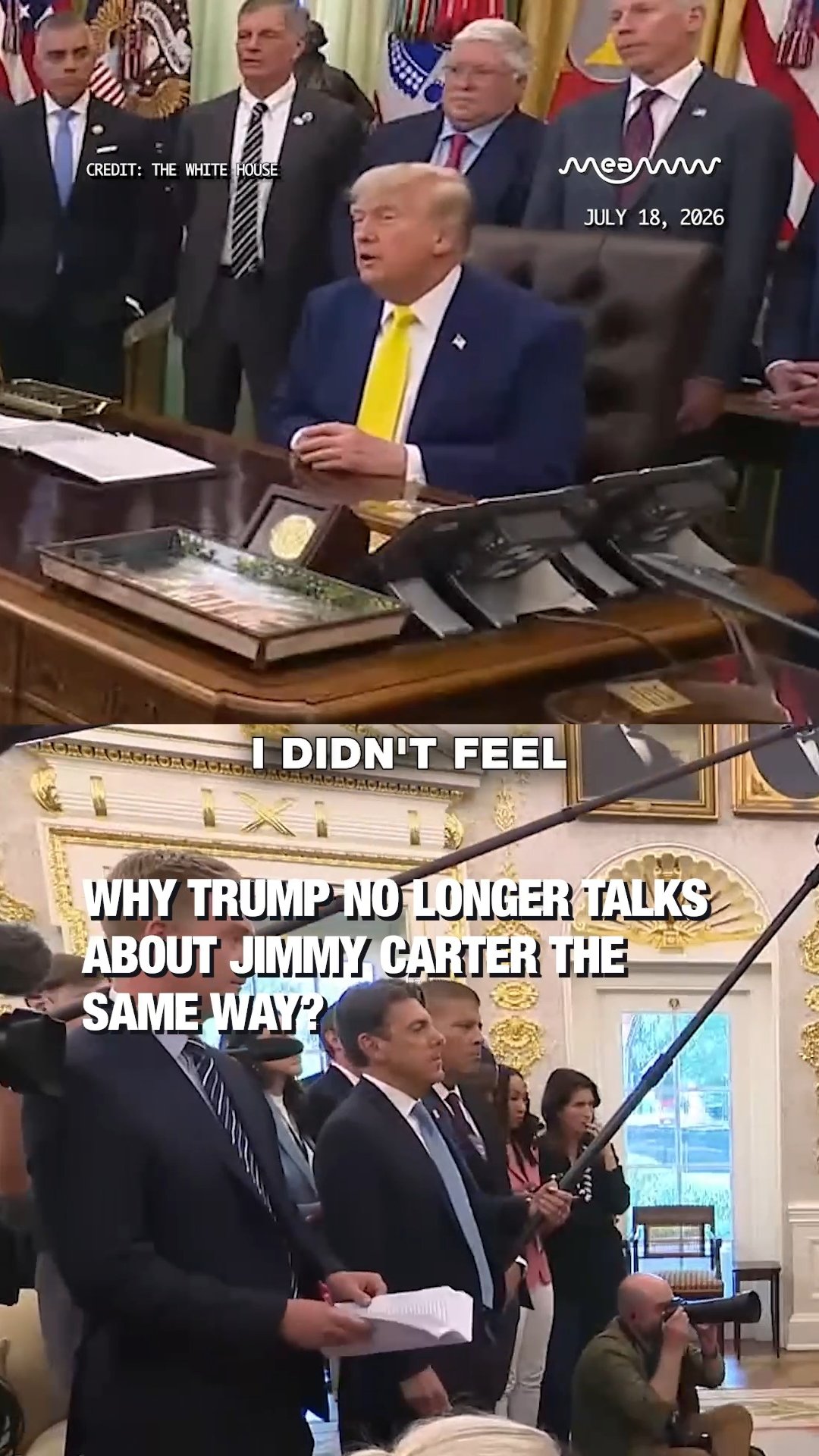 Why President Trump Stopped Mocking Jimmy Carter Amid Ongoing Iran Conflict