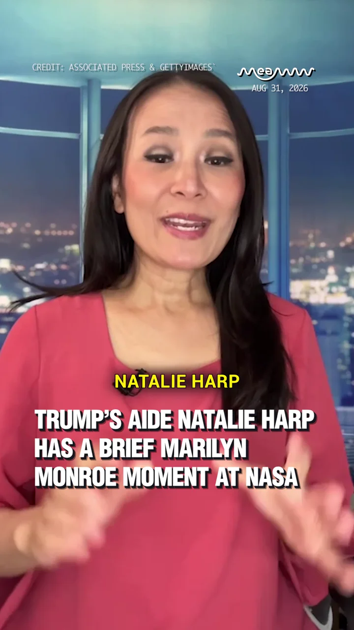 Trump’s Aide Natalie Harp Has a Brief Marilyn Monroe Moment At NASA