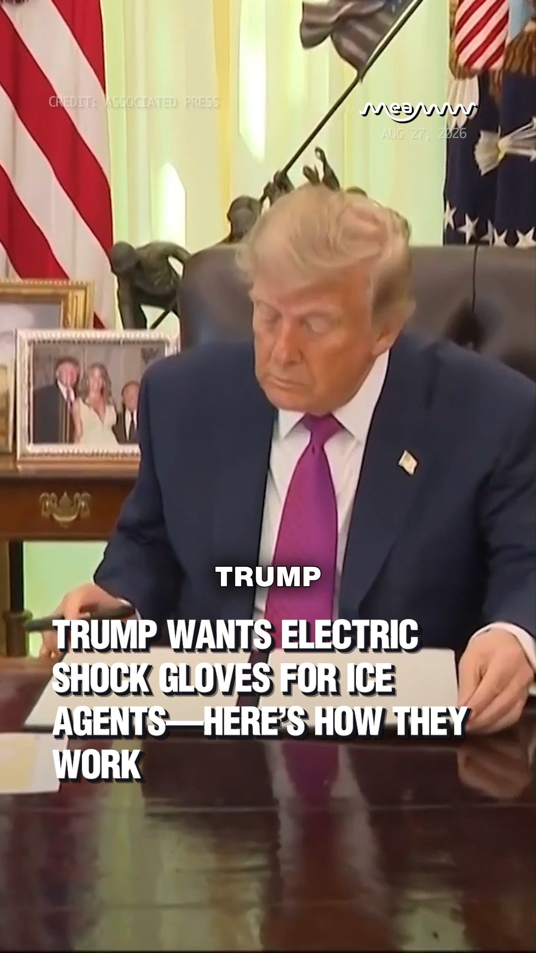 Trump Wants Electric Shock Gloves For ICE Agents—Here’s How They Work
