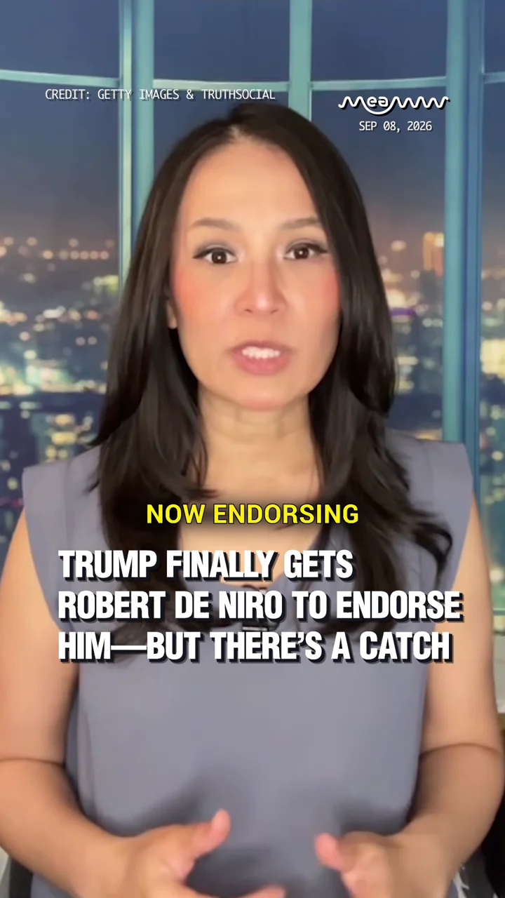 Trump Finally Gets Robert De Niro to Endorse Him—But There’s a Catch