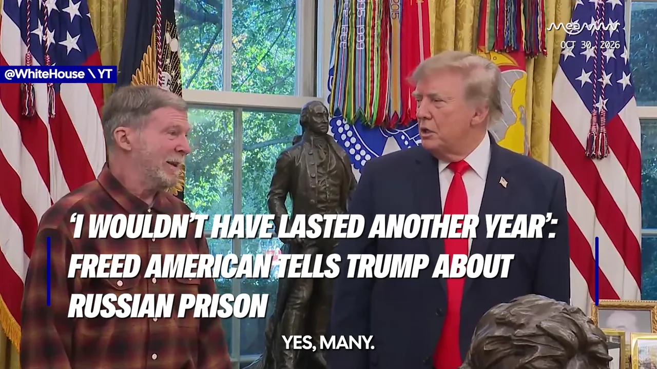‘I Wouldn’t Have Lasted Another Year’: Freed American Tells Trump About Russian Prison