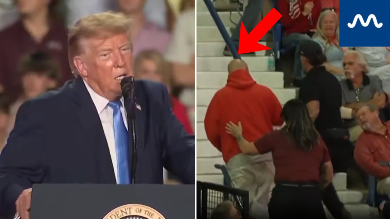 ‘Shove That Ballroom Up Your A*s!’: Protester Disrupts Trump’s Mississippi Event