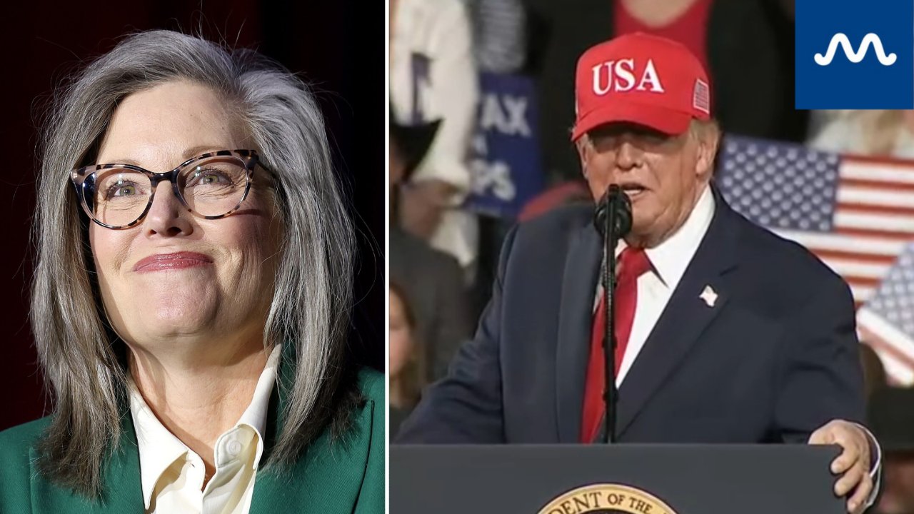 ‘She’s a Dumb Person’: Trump Takes Aim at Katie Hobbs