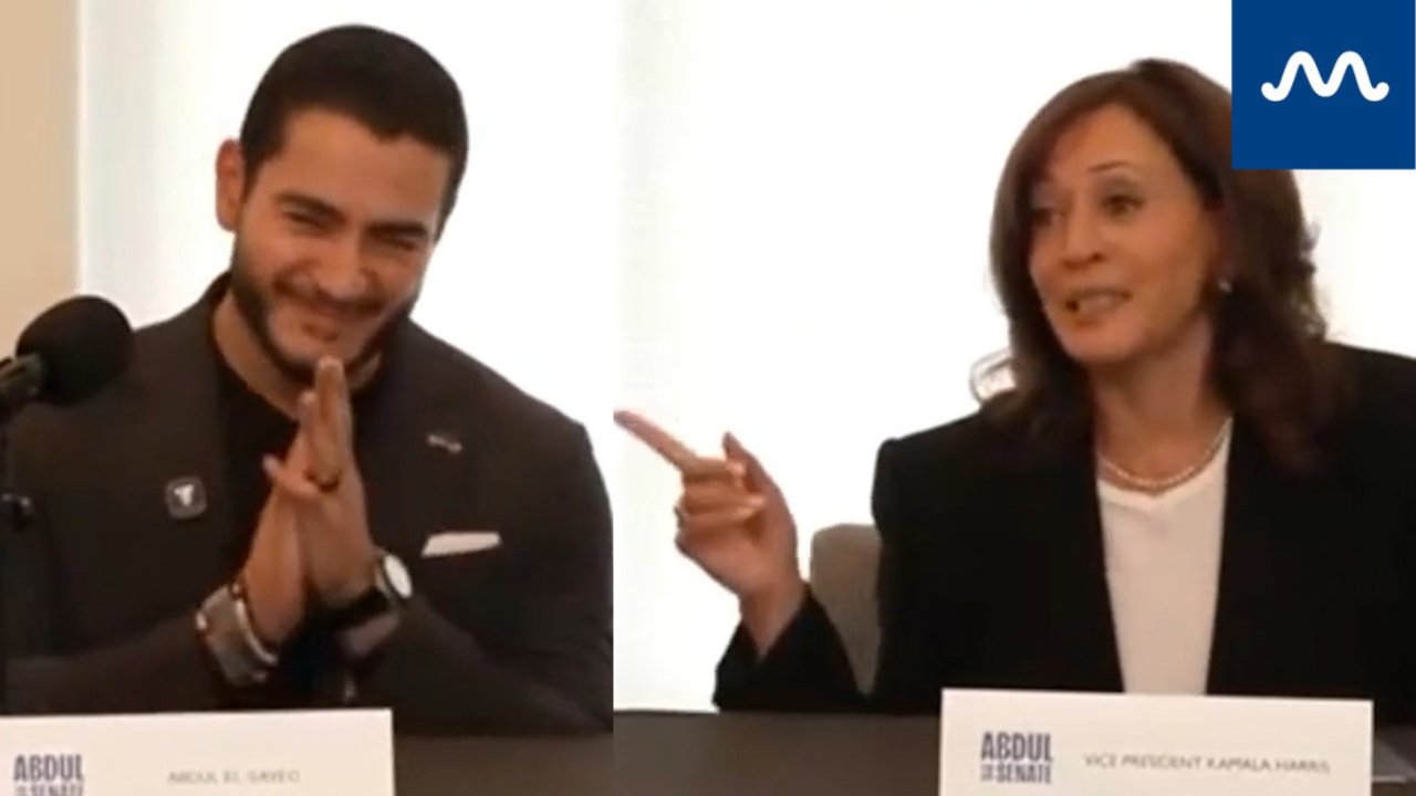‘Please Elect Him’: Kamala Harris Throws Support Behind Abdul El-Sayed
