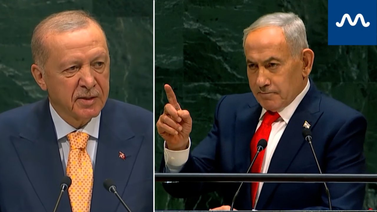 ‘A Tyrant’: Netanyahu Calls Out Erdoğan During Fiery UN Speech