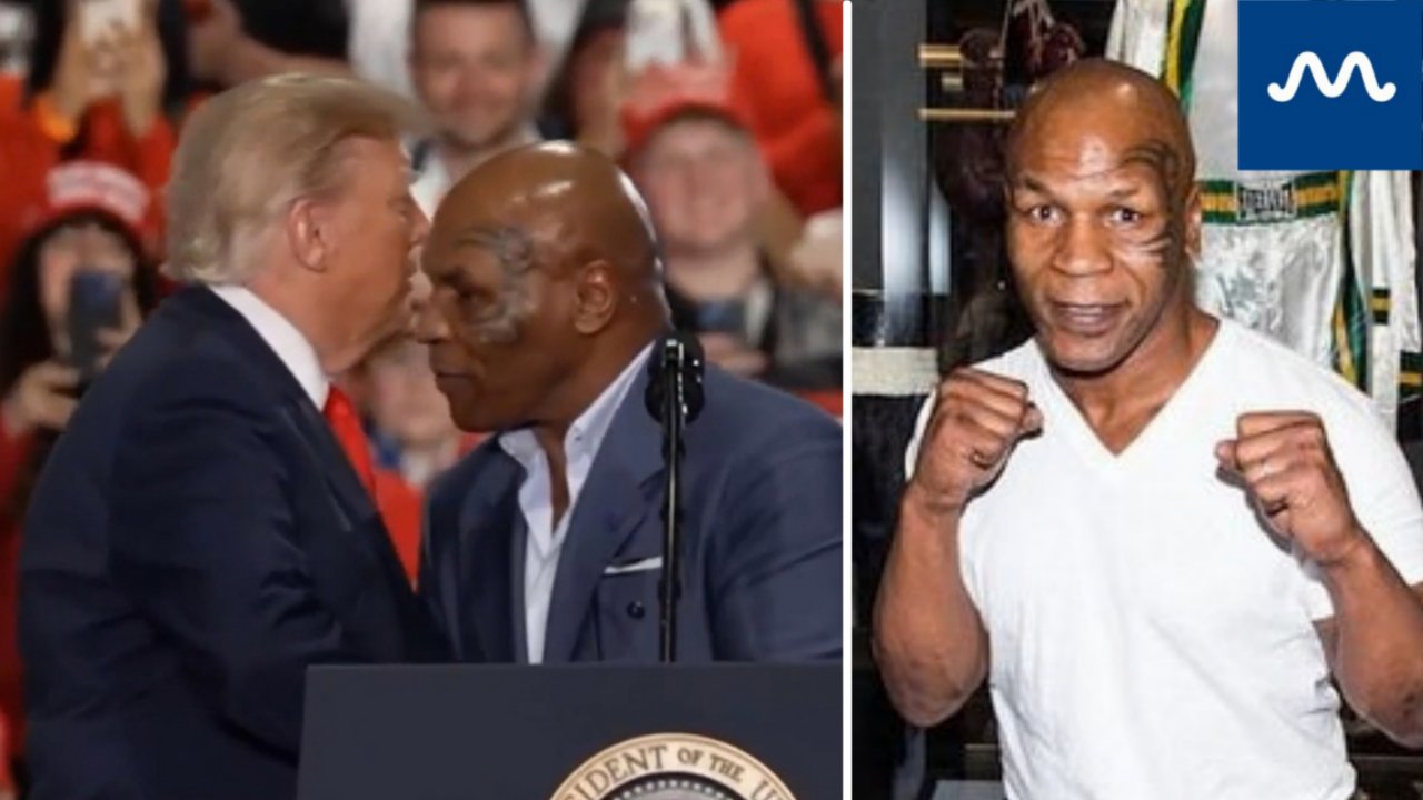 ‘I Don’t Want to Fight Him’: Trump Jokes After Mike Tyson Joins Him onstage