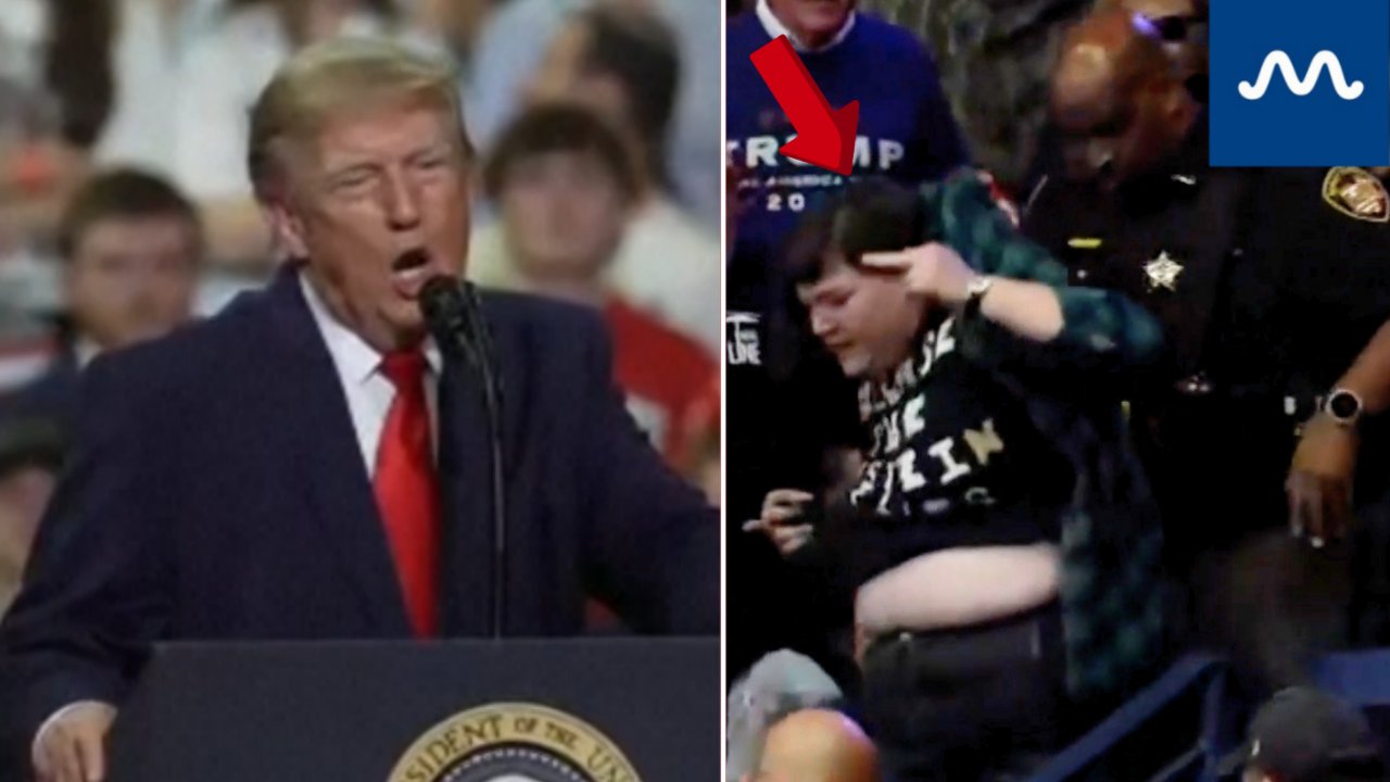 ‘He’s a Fat Guy’: Trump Mocks Protester After Ohio Rally Fight