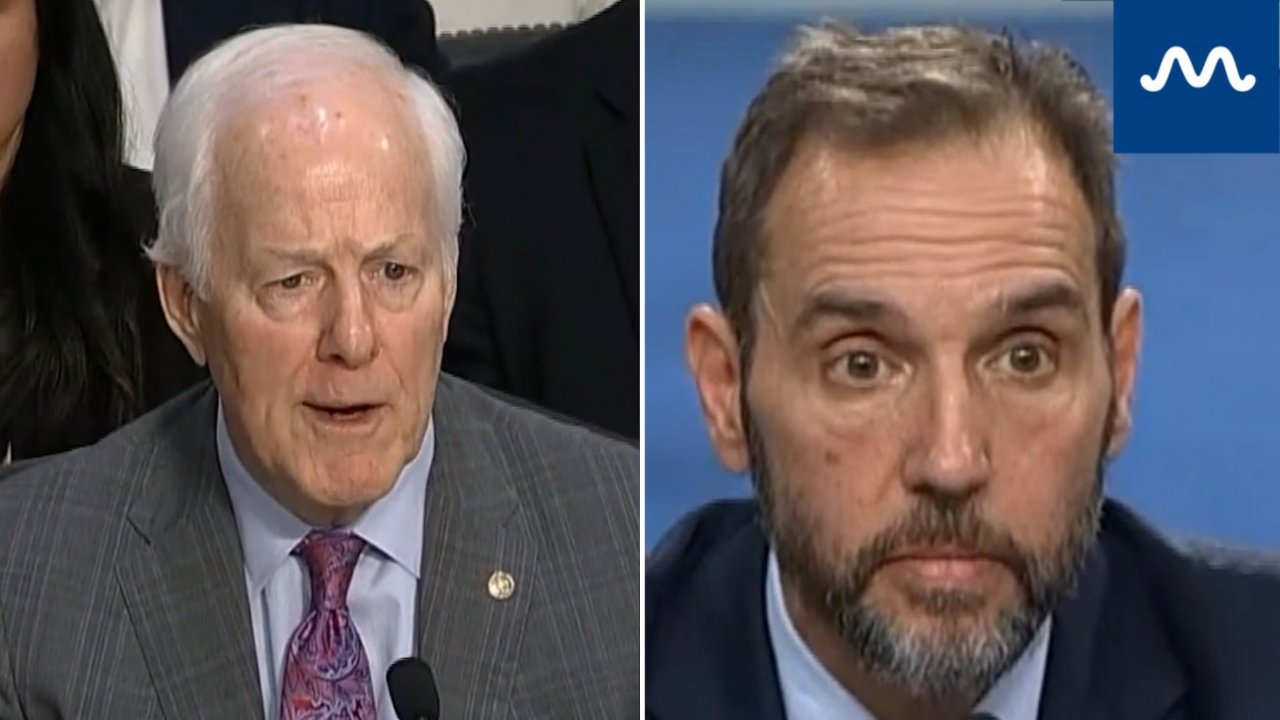 ‘What If Trump’s AG Did This?’ Cornyn Presses Jack Smith on Political Prosecution