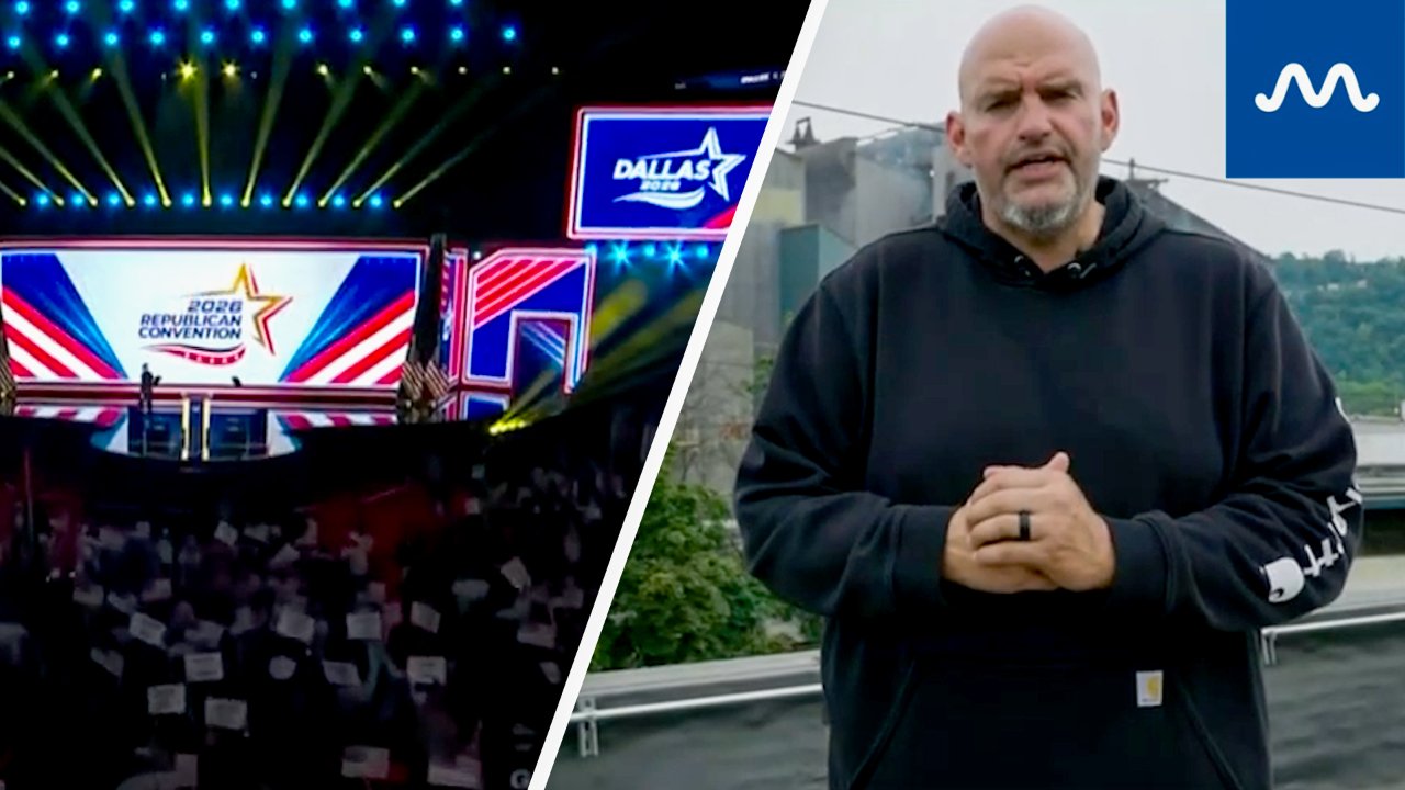 “Yes, I’m a Democrat”: Fetterman Appears at GOP Convention, Backs Trump Cooperation