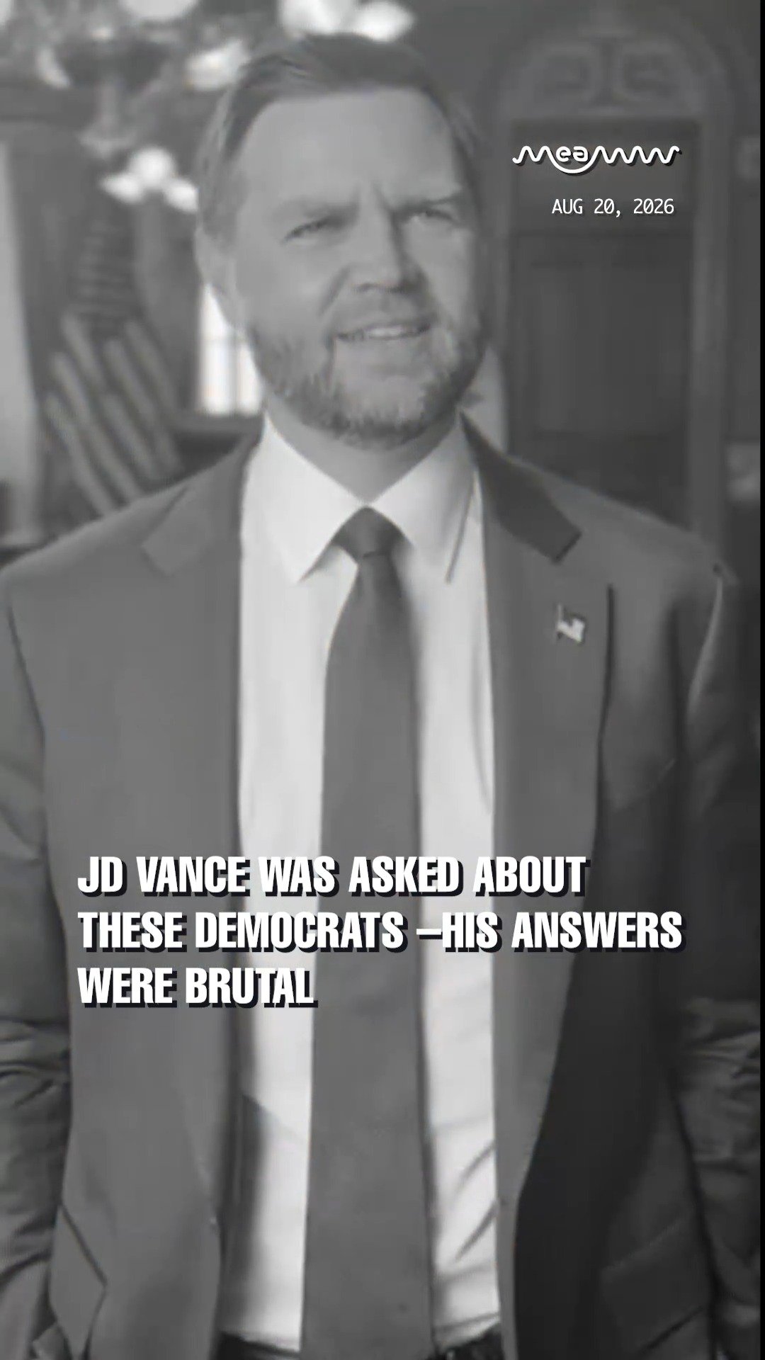 JD Vance Was Asked About These Democrats –His Answers Were Brutal