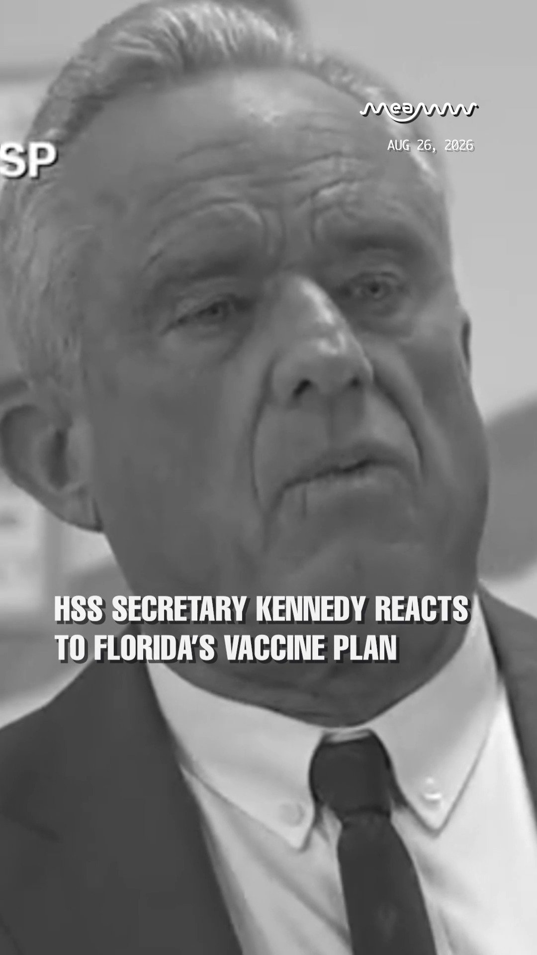 HSS Secretary Kennedy Reacts to Florida’s Vaccine Plan