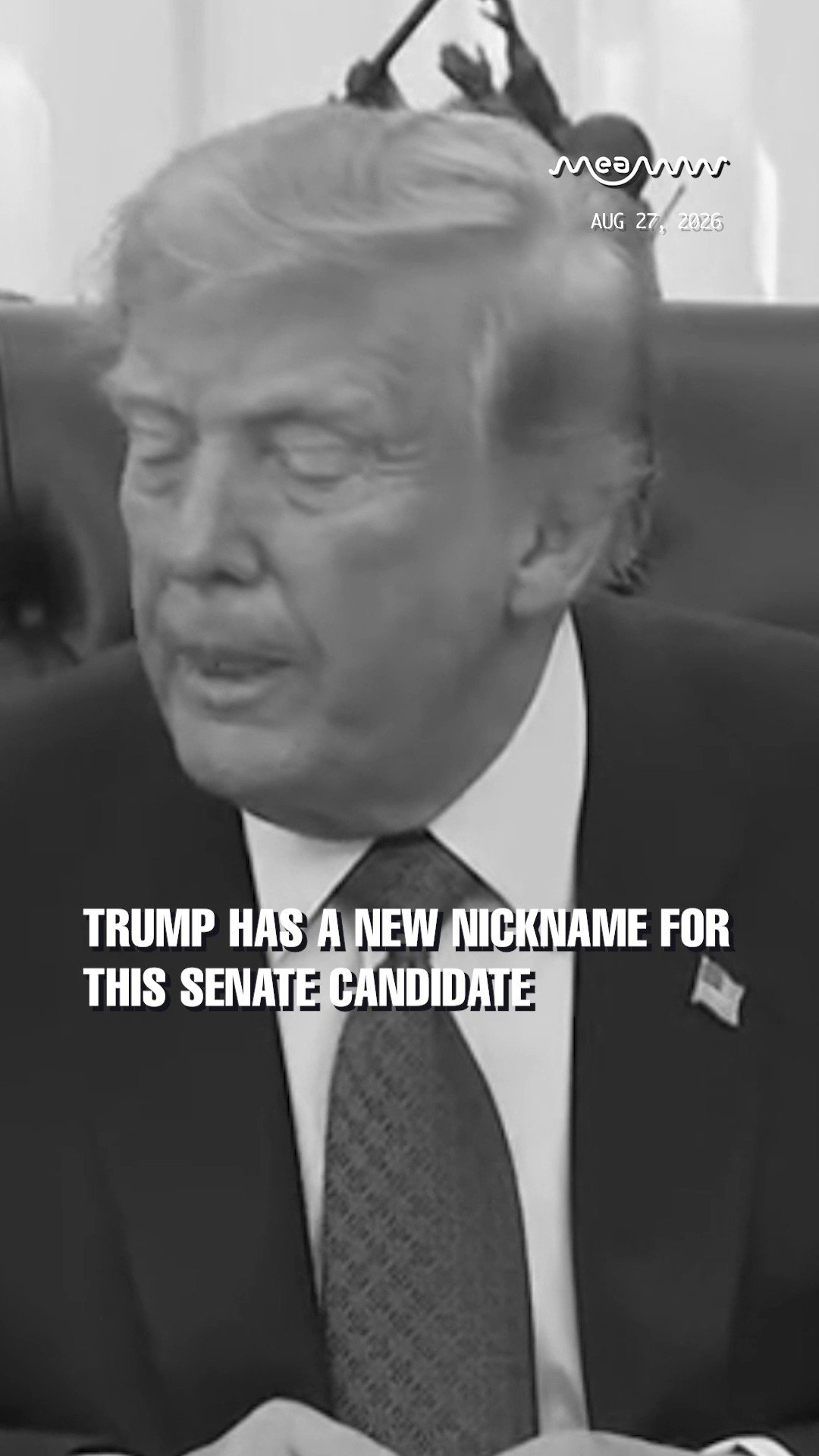 Trump Has a New Nickname for This Senate Candidate