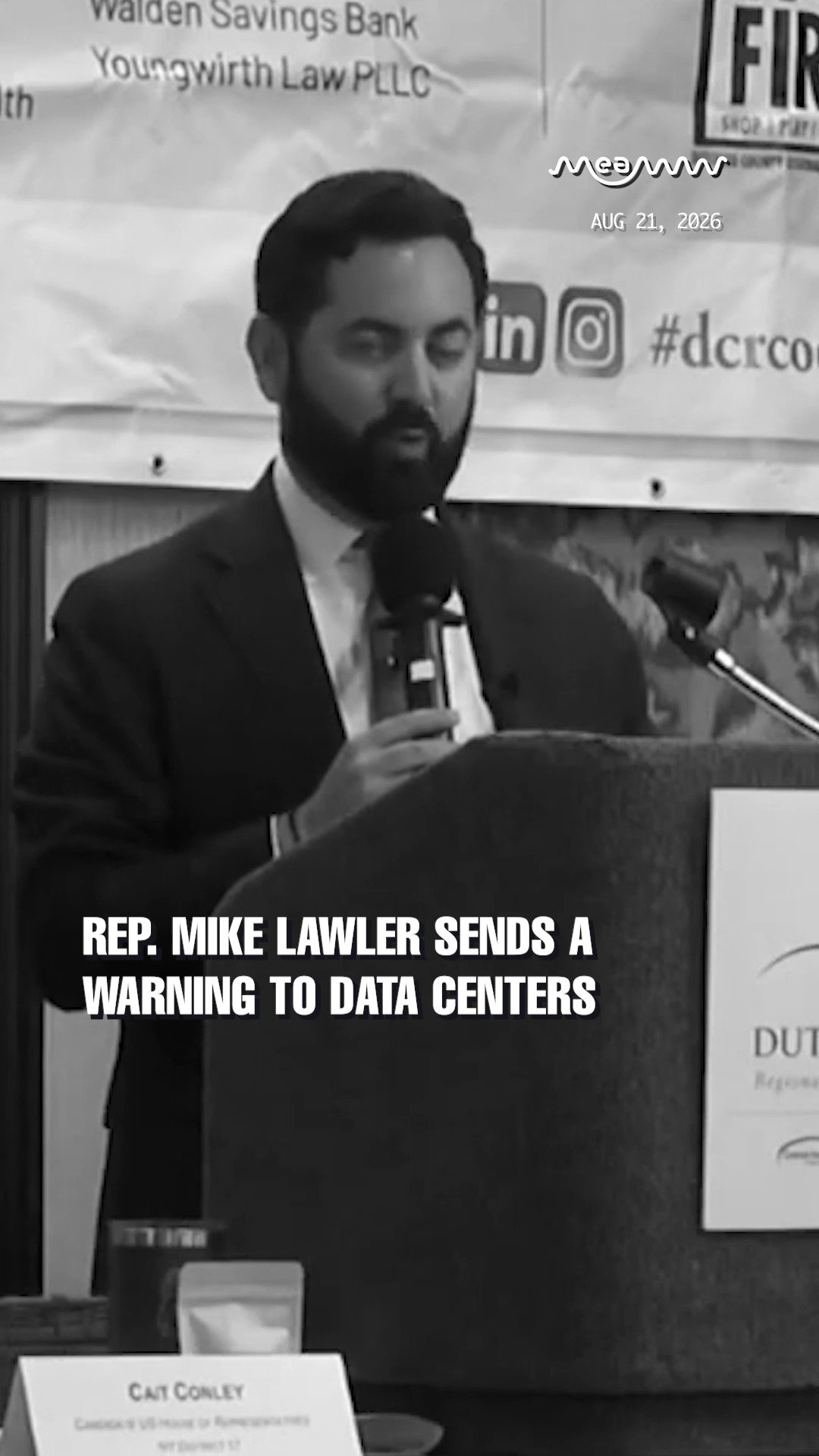 Rep. Mike Lawler Sends a Warning to Data Centers