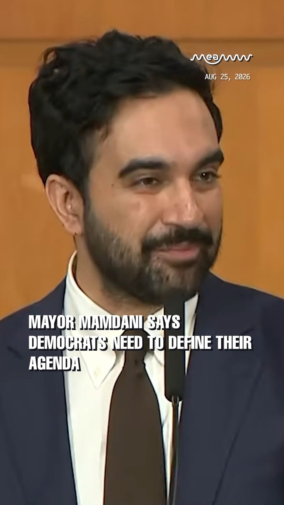 Mayor Mamdani Says Democrats Need to Define Their Agenda