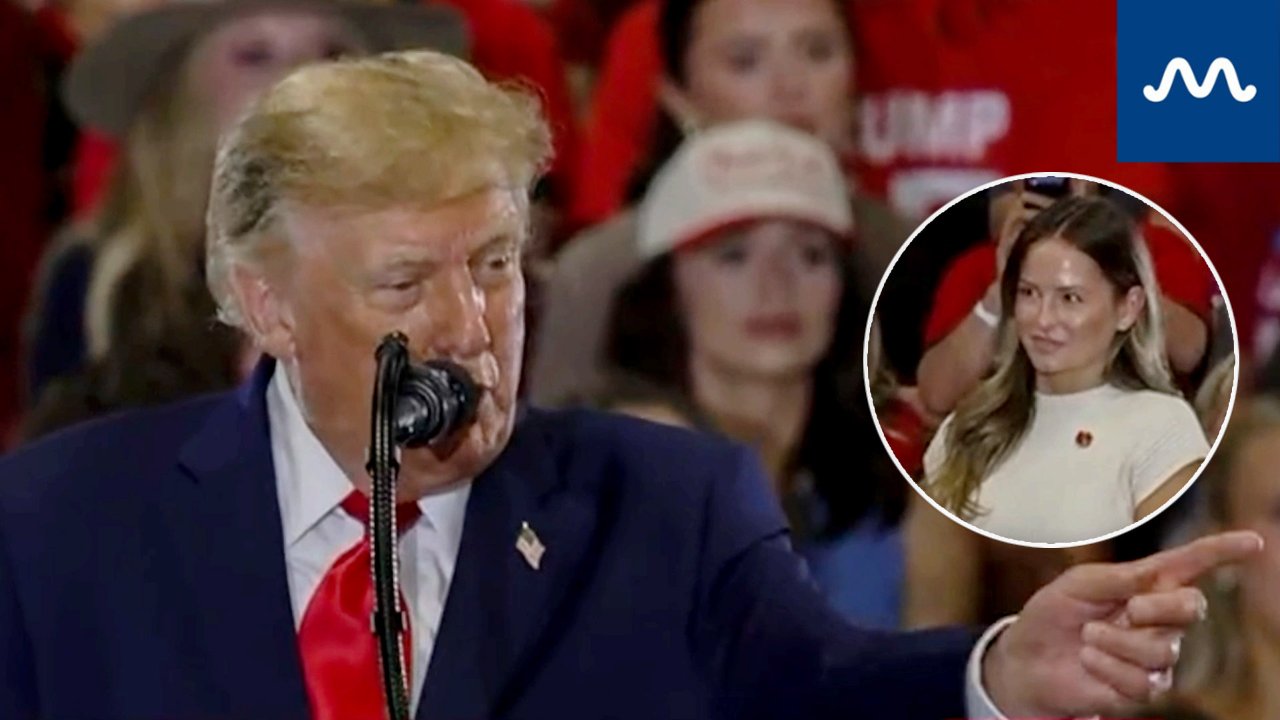 Trump Brings Margo Martin on Stage, Jokes He’s ‘Not Allowed’ to Call Her Beautiful