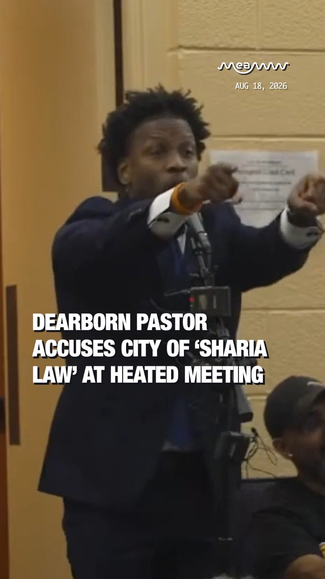 Dearborn Pastor Accuses City of ‘Sharia Law’ at Heated Meeting