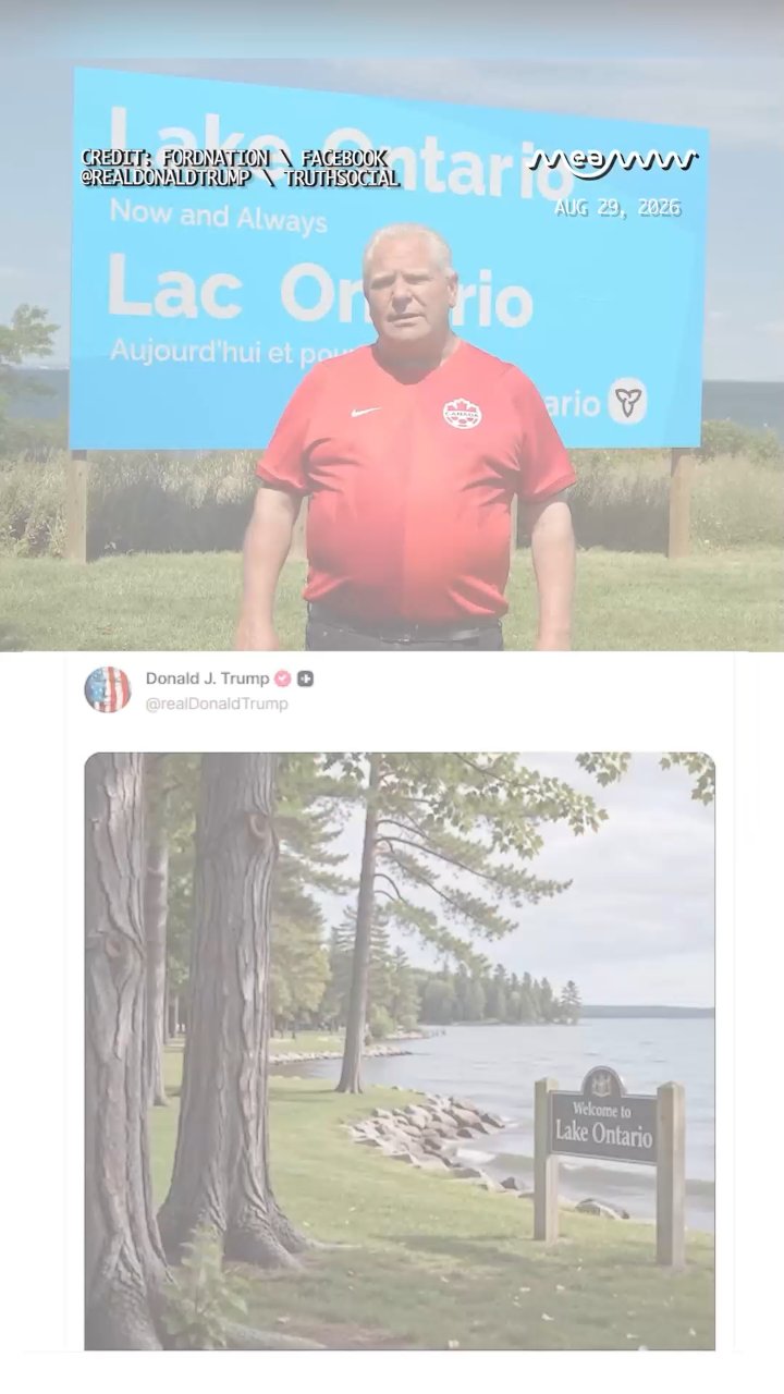 Doug Ford Defied Trump Over Lake Ontario -Then Trump Fired Back