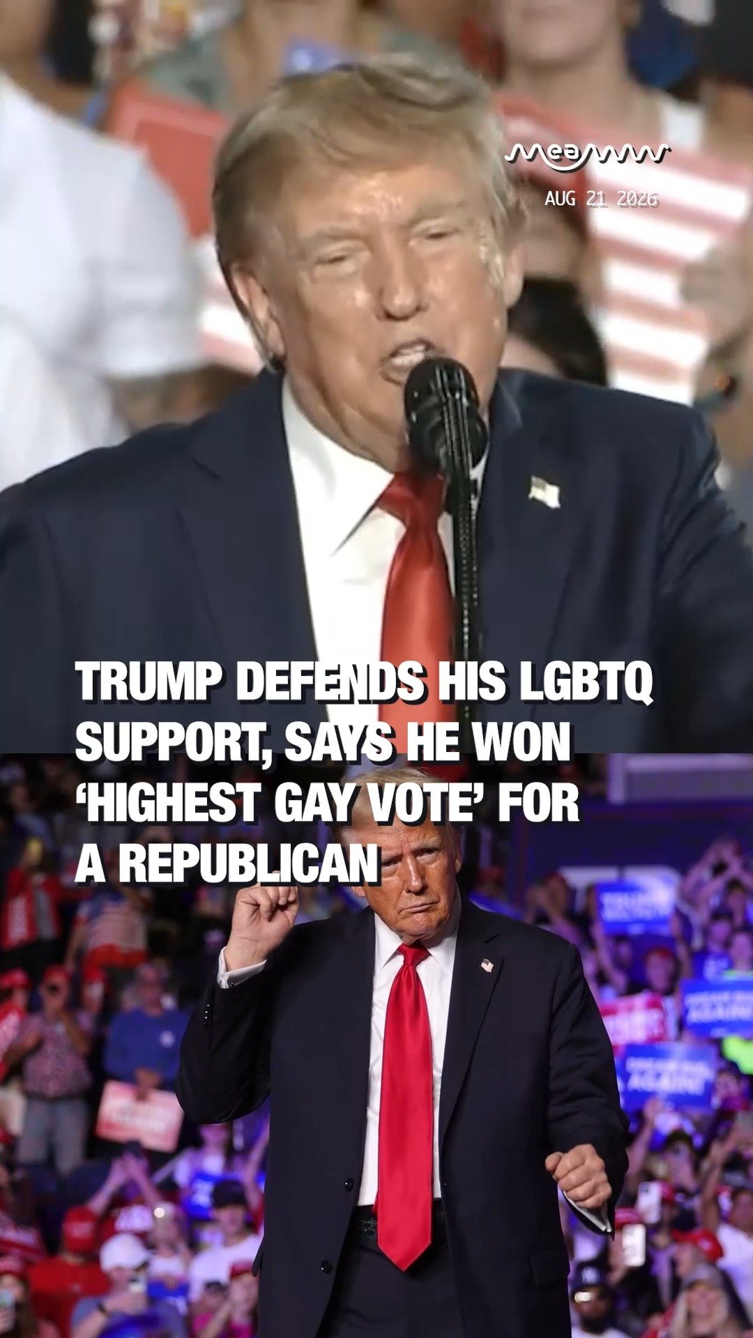 Trump Defends His LGBTQ Support, Says He Won ‘Highest Gay Vote’ for a Republican