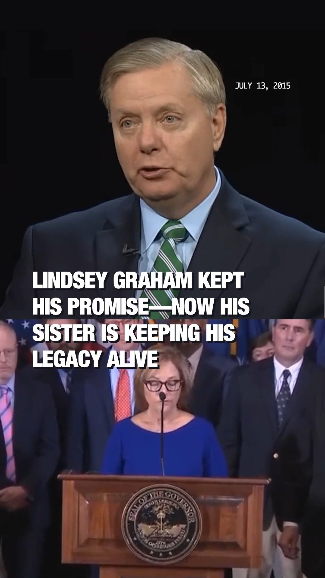 Lindsey Graham Kept His Promise—Now His Sister Is Keeping His Legacy Alive