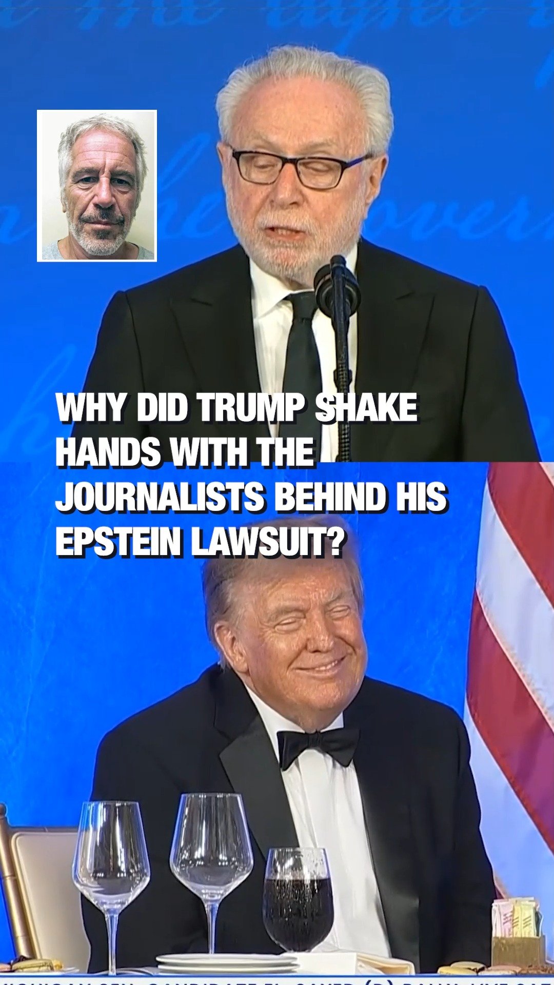 Why Did Trump Shake Hands With the Journalists Behind His Epstein Lawsuit?