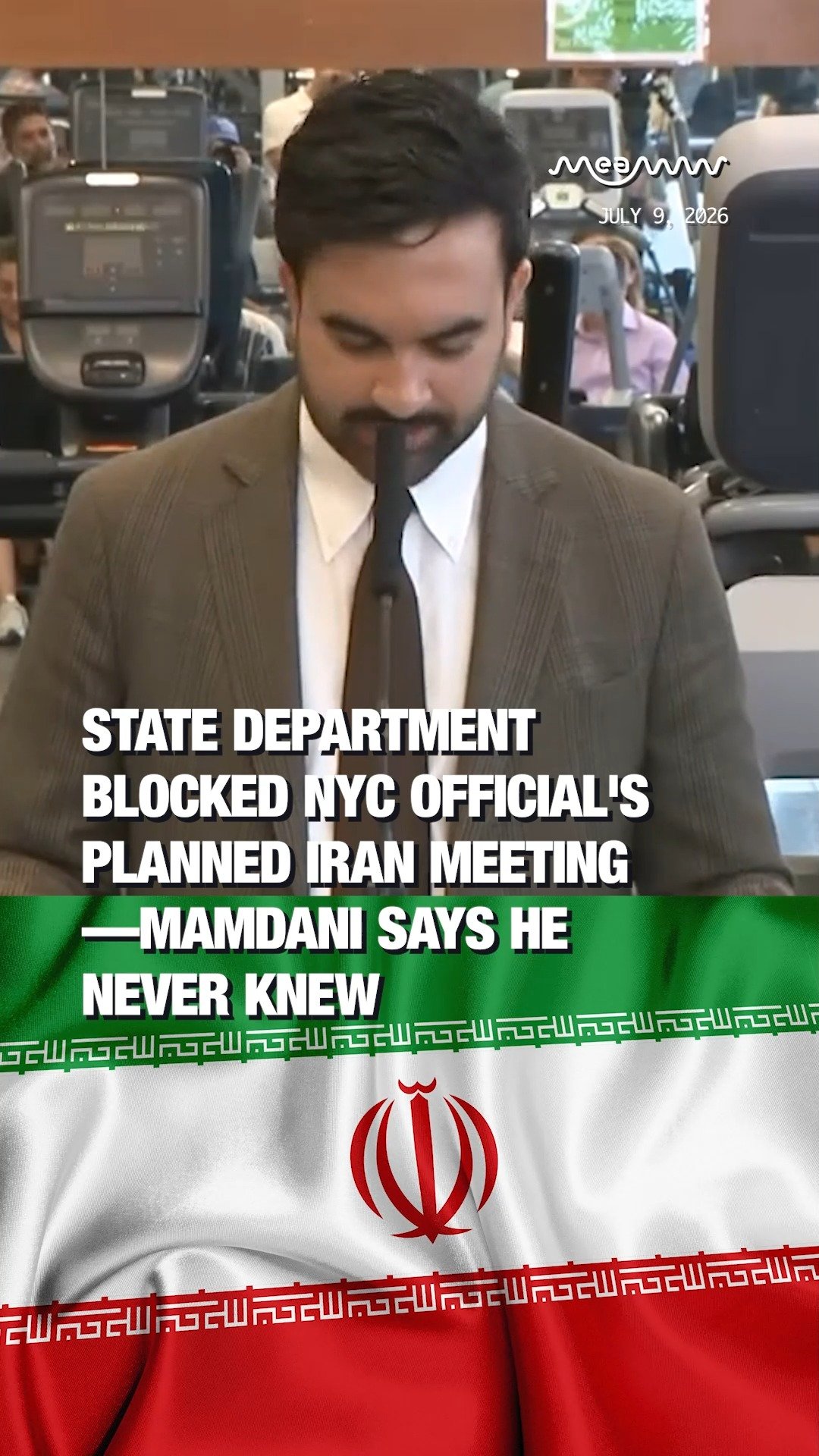 State Department Blocked NYC Official's Planned Iran Meeting—Mamdani Says He Never Knew