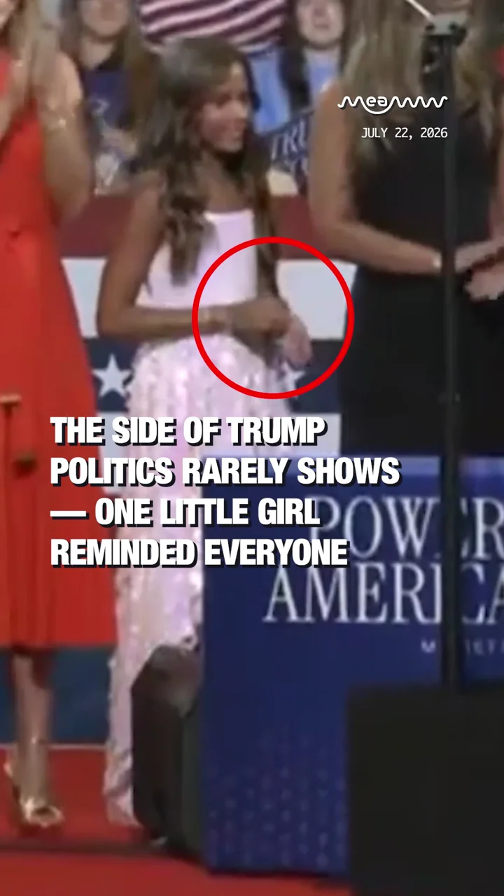 The Side of Trump Politics Rarely Shows—One Little Girl Reminded Everyone