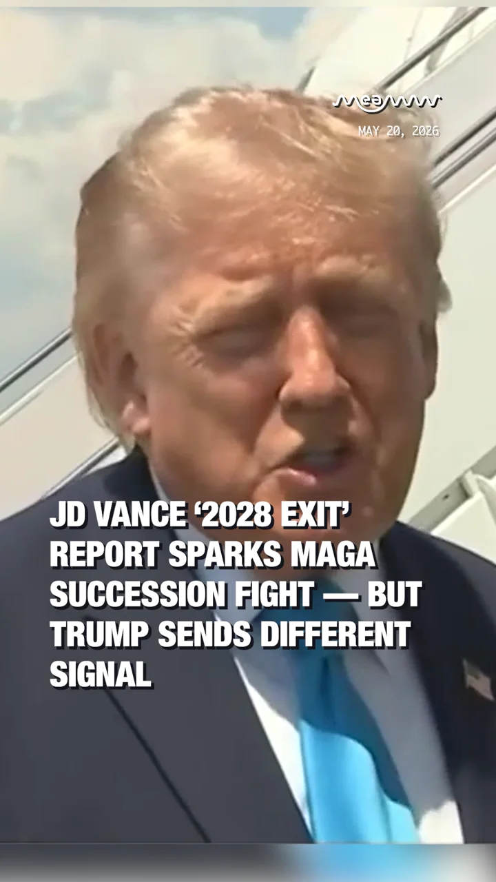 JD Vance ‘2028 Exit’ Report Sparks MAGA Succession Fight — But Trump Sends Different Signal