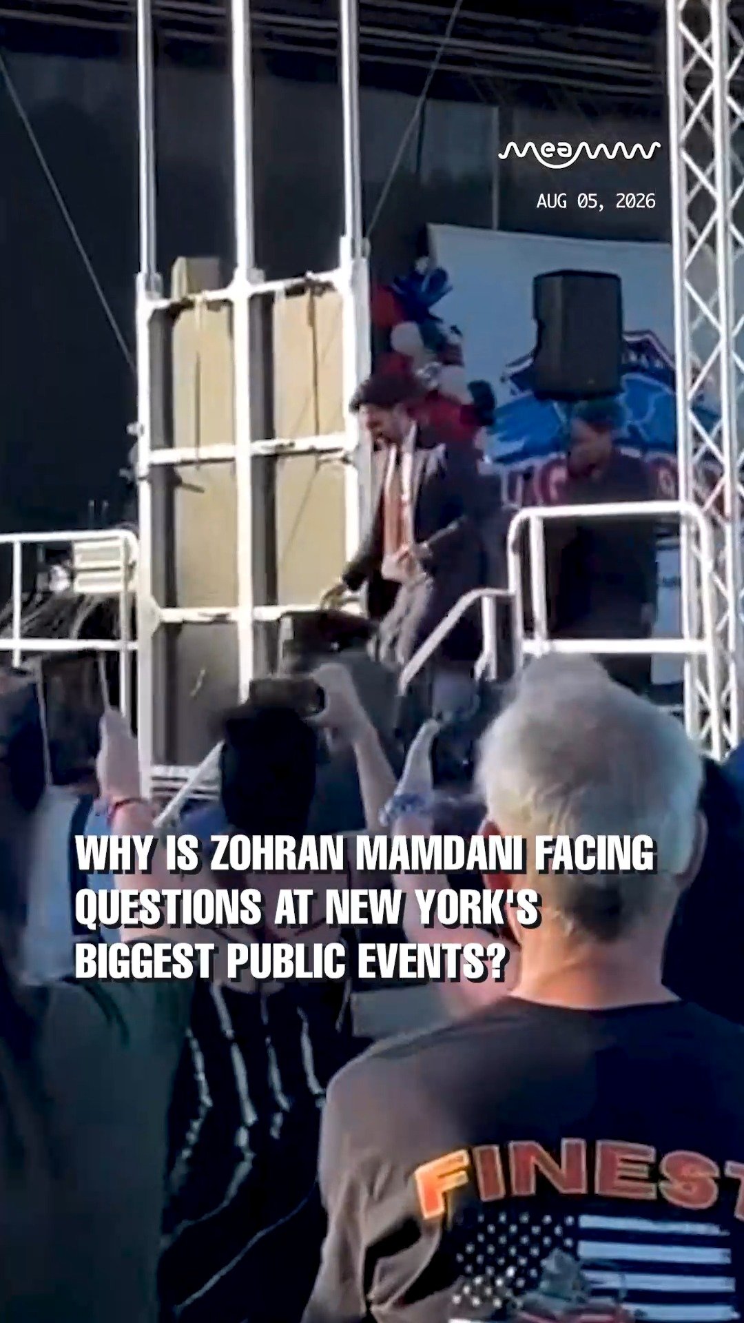 NYC Leader Zohran Mamdani Faces Boos & Backlash at Major Public Events