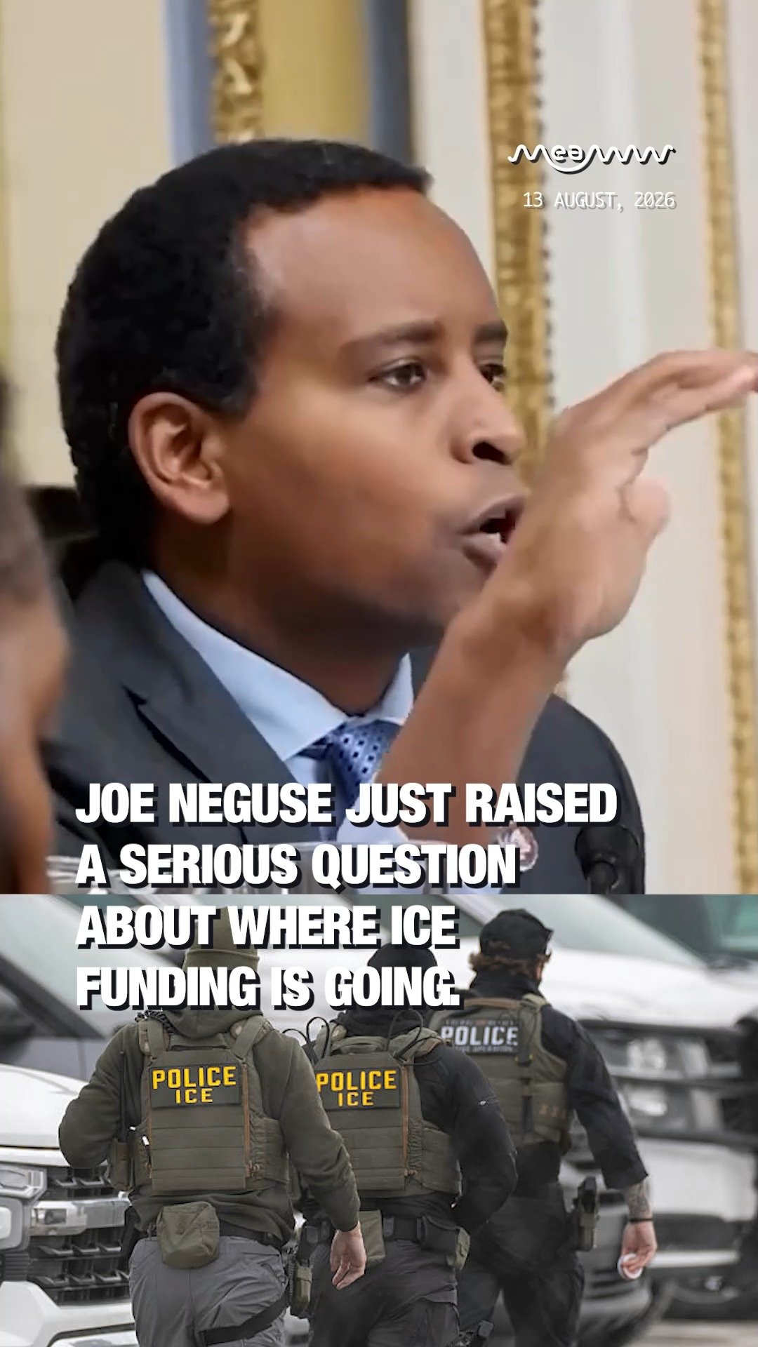 Joe Neguse just raised a serious question about where ICE funding is going.
