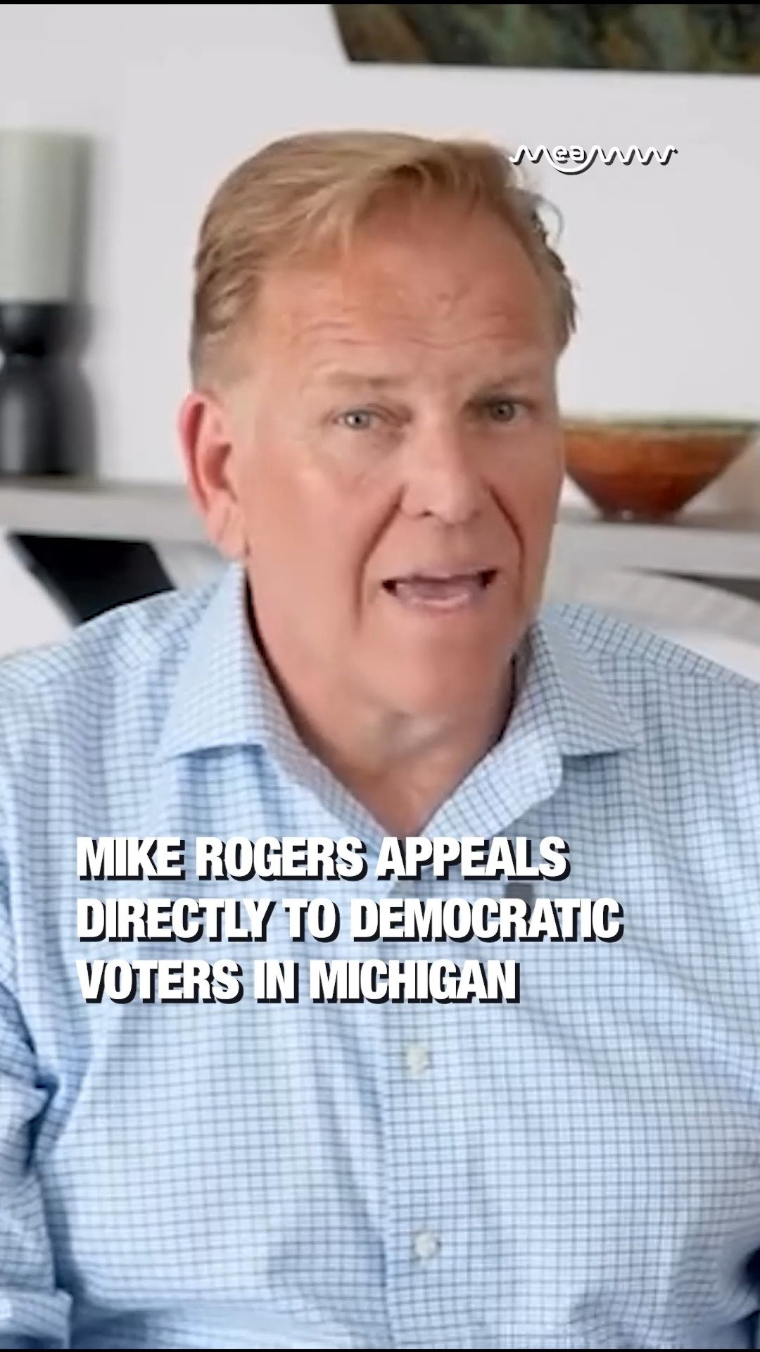 Mike Rogers Appeals Directly to Democratic Voters in Michigan