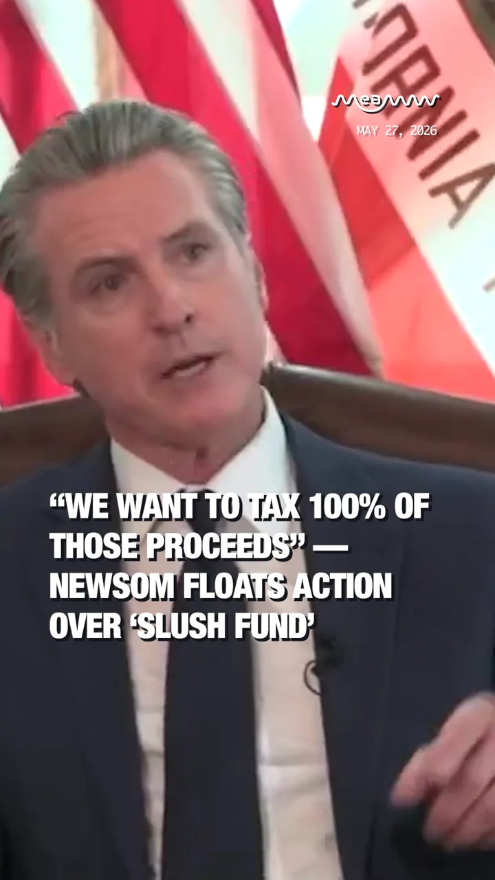 “We Want To Tax 100% Of Those Proceeds” — Newsom Floats Action Over ‘Slush Fund’
