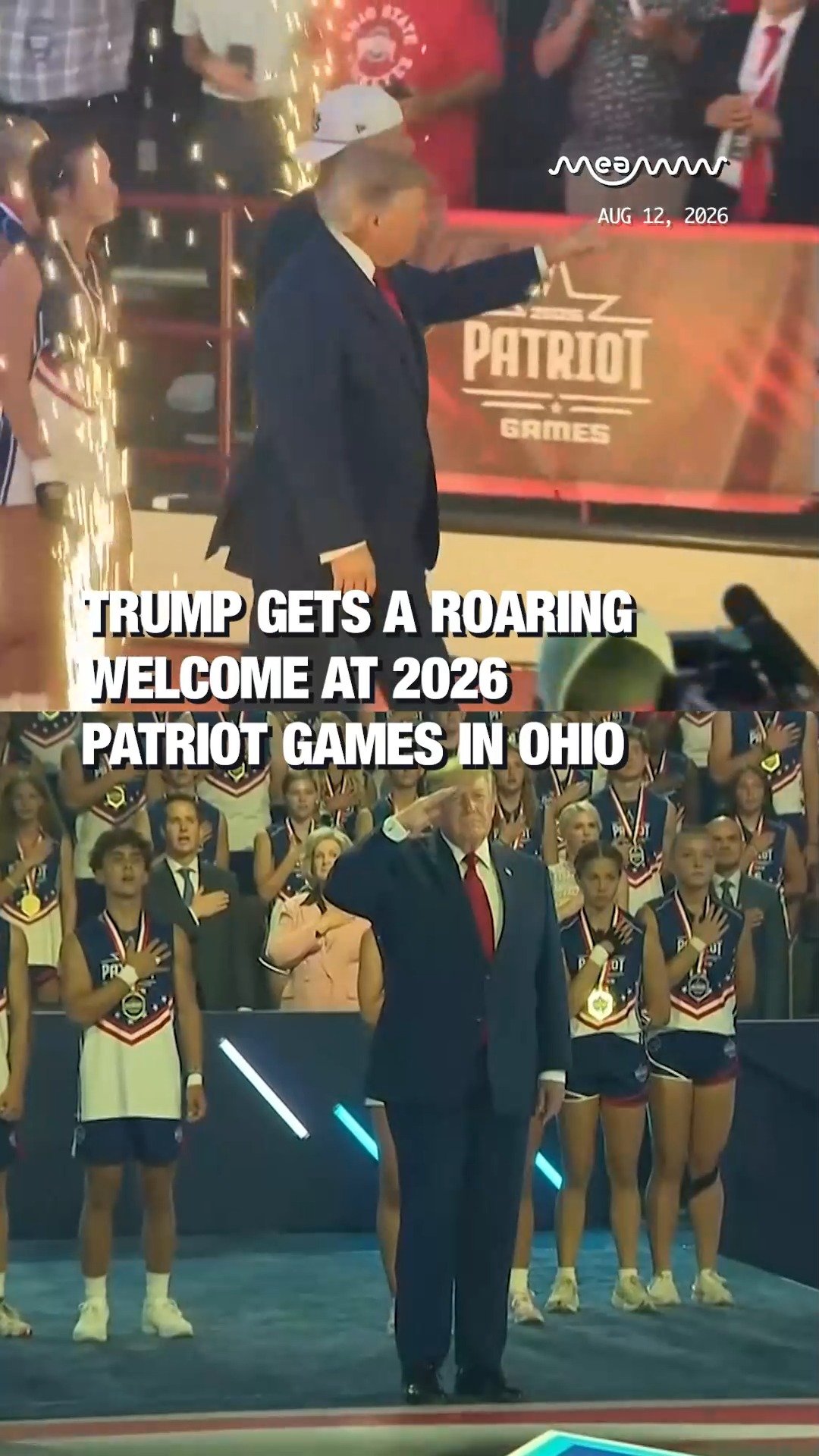 Trump Gets a Roaring Welcome at 2026 Patriot Games in Ohio