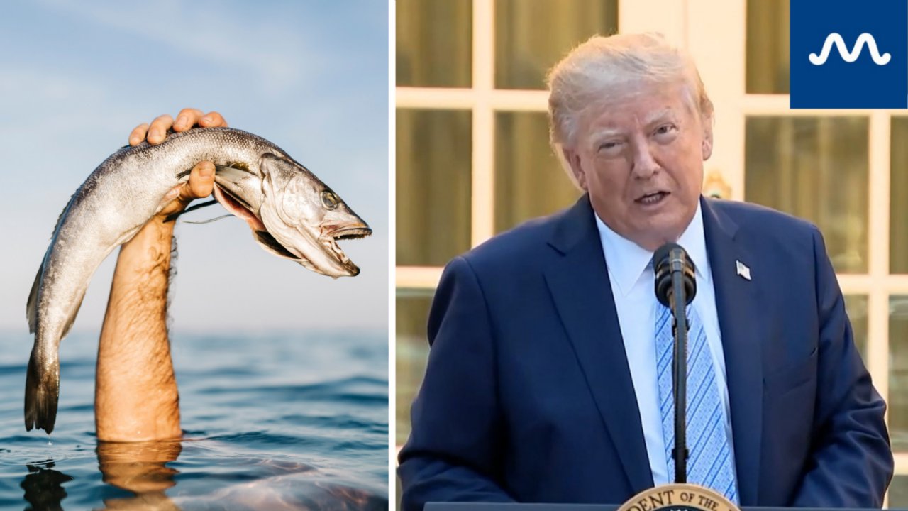 ‘I Could Have Banned Fishing’: Trump Jokes About the Power of the Presidency