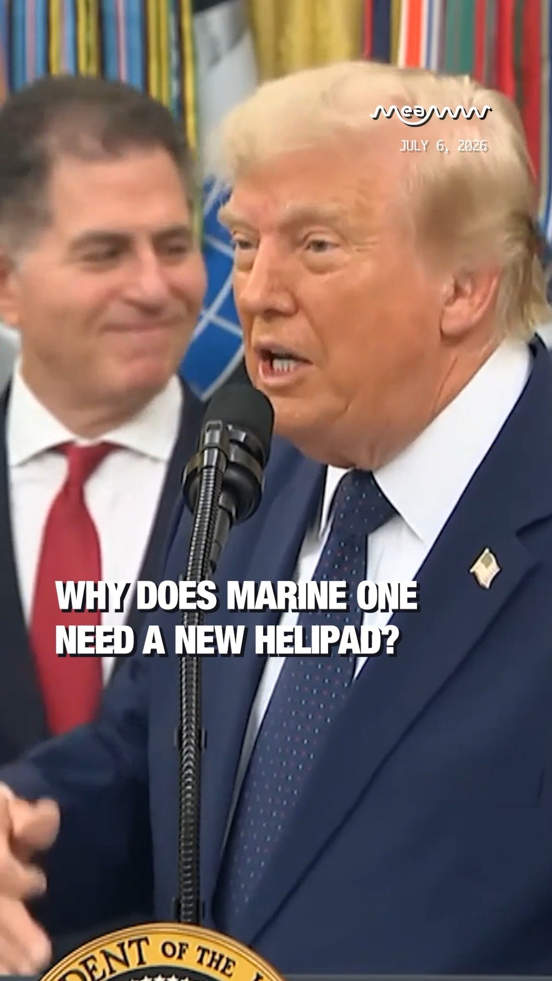 Why Does Marine One Need a New Helipad?