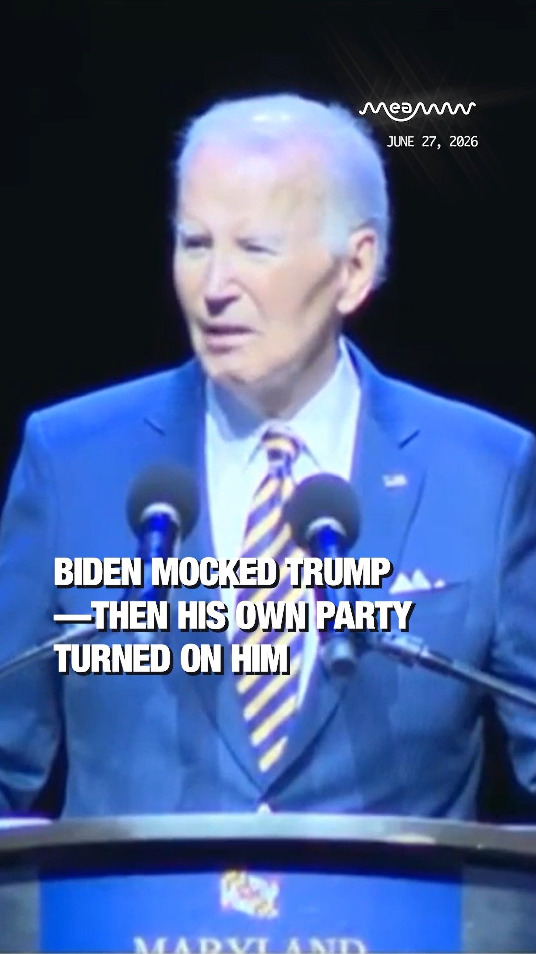Biden Mocked Trump—Then His Own Party Turned on Him