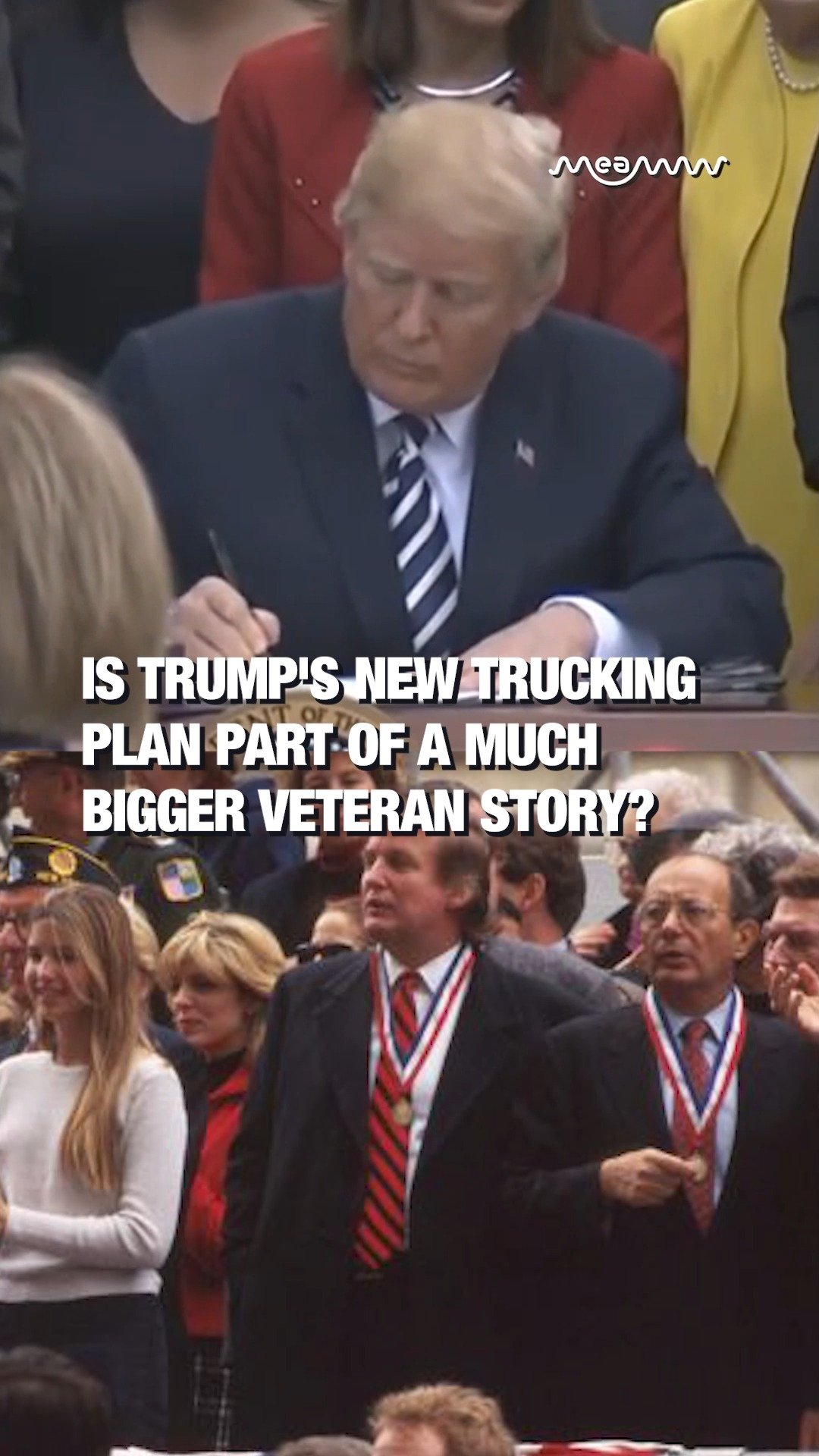 Is Trump's New Trucking Plan Part Of A Much Bigger Veteran Story?