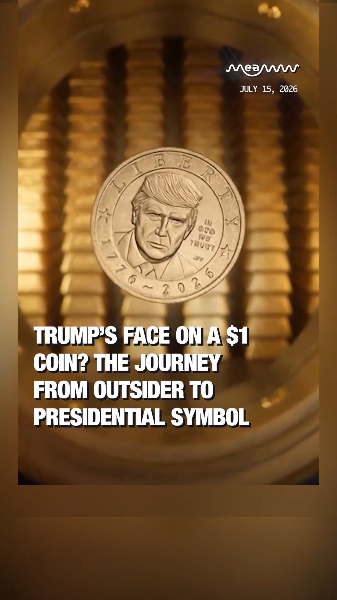 Trump’s Face On A $1 Coin? The Journey From Outsider To Presidential Symbol