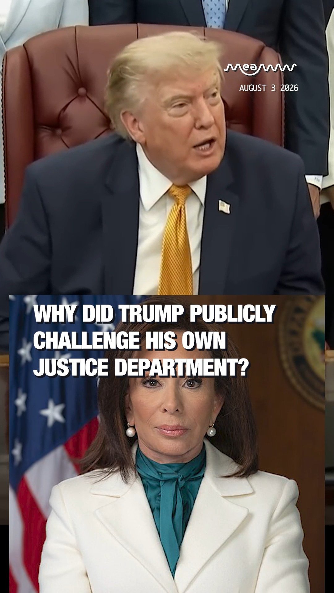 Why Trump Rejected His Own DOJ's Decision?
