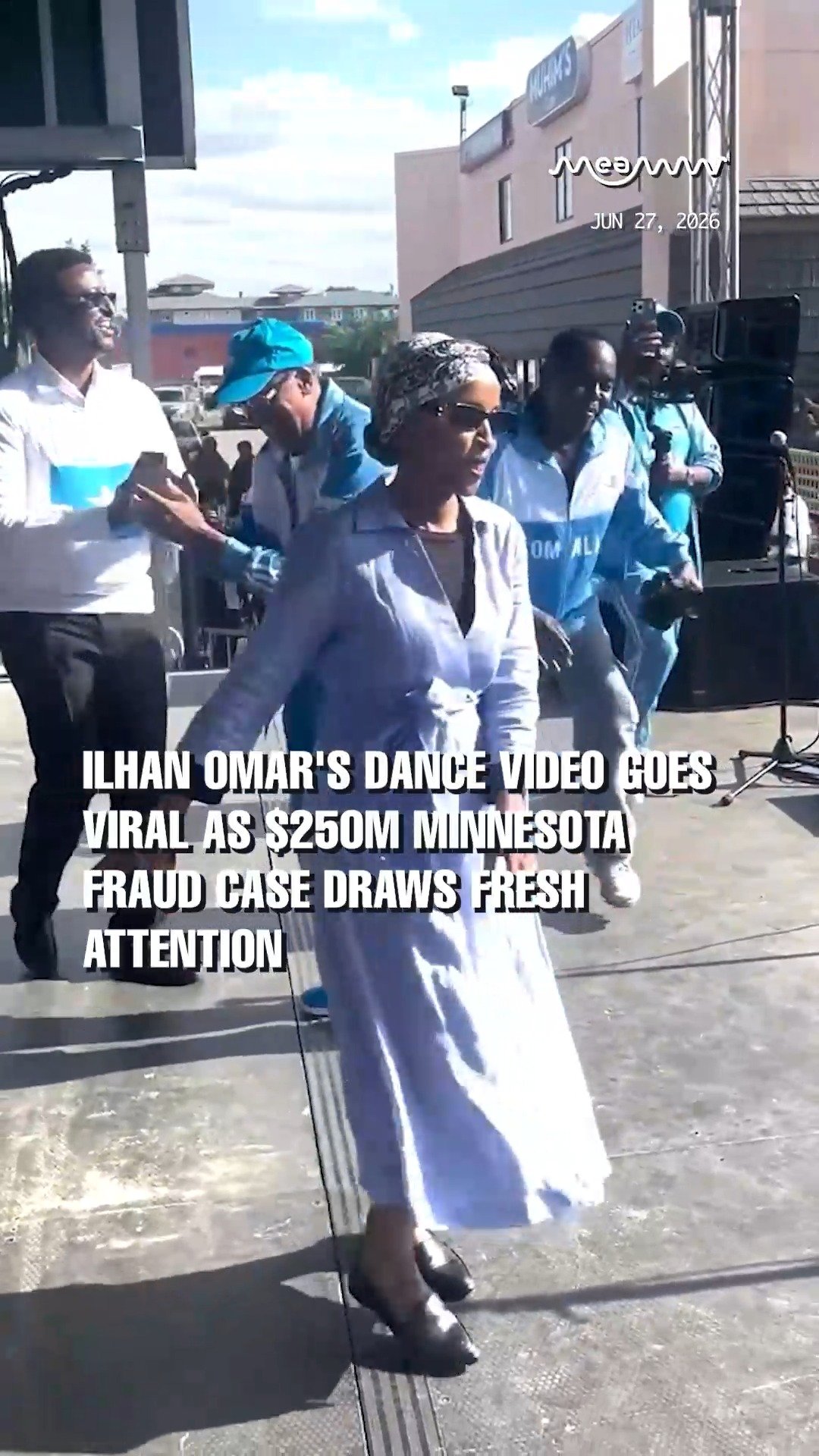 Ilhan Omar's Dance Video Goes Viral as $250M Minnesota Fraud Case Draws Fresh Attention