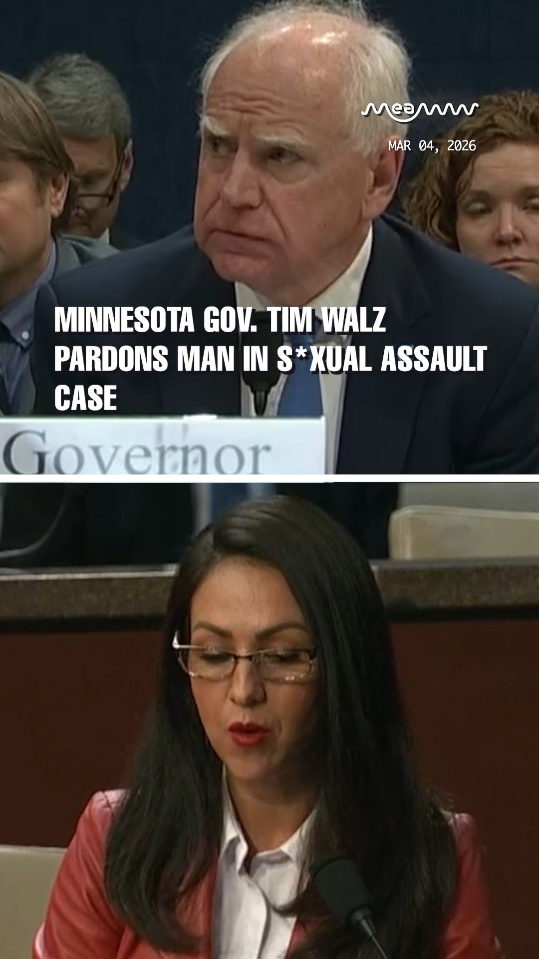 Minnesota Gov. Tim Walz Pardons Man in S*xual Assault Case