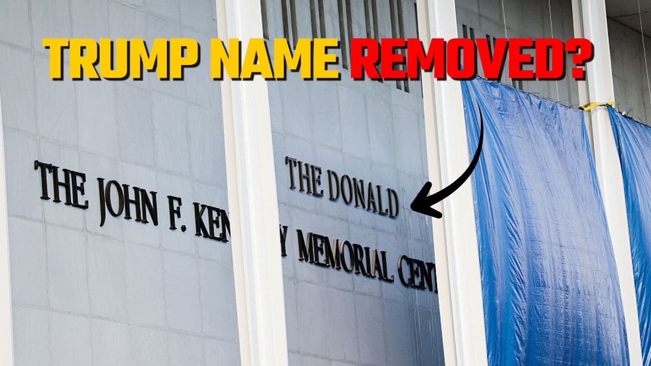 Judge Orders Trump Name Removed From Kennedy Center — Trump Fires Back, Calls Ruling Political