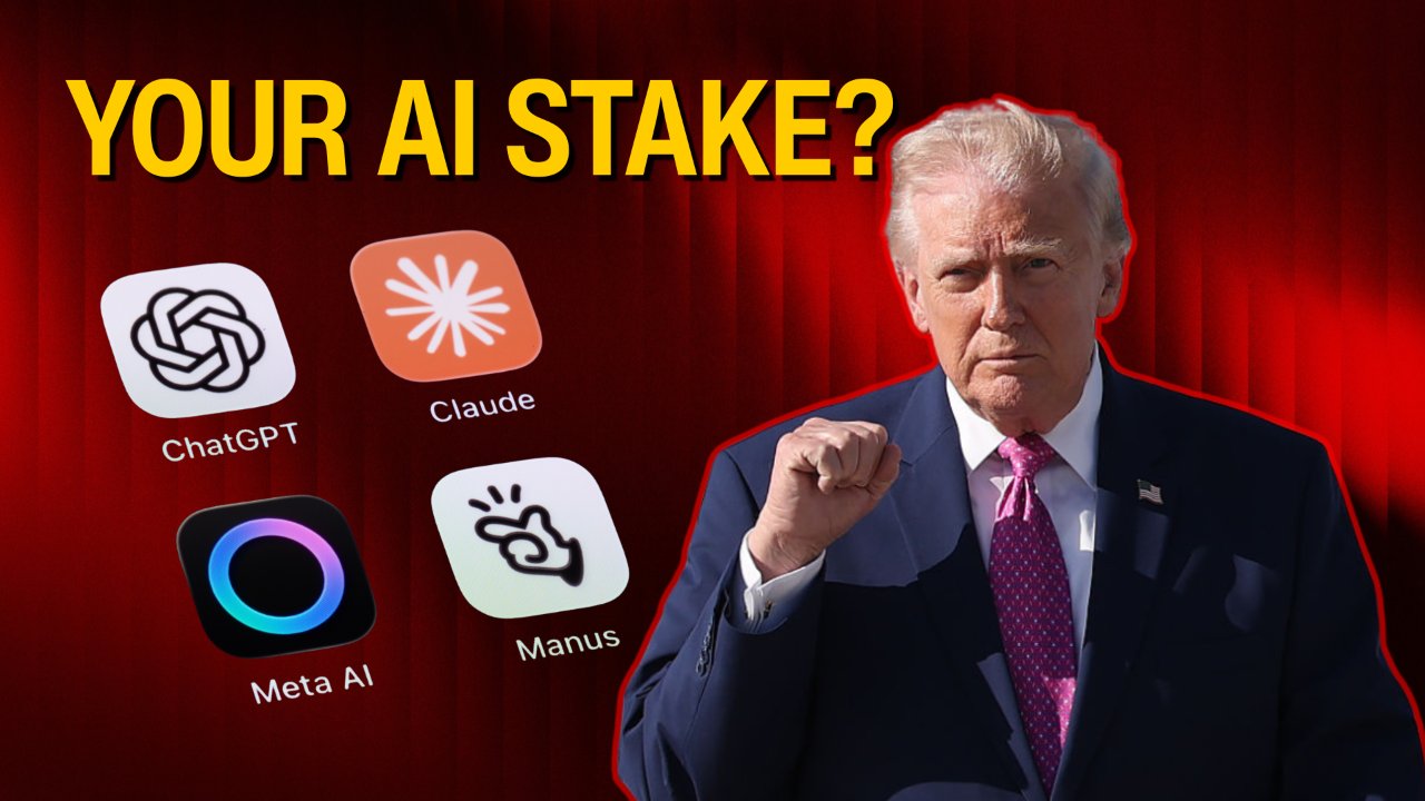 Trump Says Americans Could Get A Stake In AI As White House Summons Tech Giants